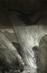 Erda Bids Thee Beware, Illustration from 